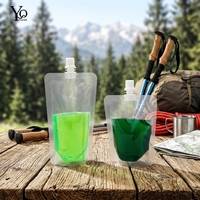Pochettes à bec verseur épaisses pour boissons, sacs en plastique pour emballage de boissons en supermarché