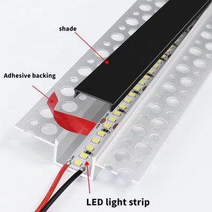 Bán buôn tùy chỉnh hiện đại Thiết kế mới lạ Trần <span class=keywords><strong>LED</strong></span> dải ánh sáng <span class=keywords><strong>LED</strong></span> vỏ bọc vật liệu kim loại - Product Image 2