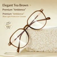 TJ5758 Montures de lunettes anti-lumière bleue TR90, tendance, polyvalentes, populaires en ligne