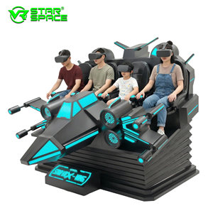 Simulateur de tir <span class=keywords><strong>VR</strong></span> Star <span class=keywords><strong>VR</strong></span> <span class=keywords><strong>X</strong></span> Wing pour 4 joueurs, cinéma 9D avec mouvements, expérience de vol spatial avec films 8K - Product Image 5