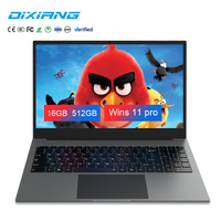 Ordinateur portable tactile IPS 15,6 pouces neuf de marque OEM, ordinateur portable professionnel économique, Win11 6Y30 8 Go/16 Go SSD+HDD, prise US, ordinateur portable professionnel