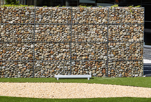 Cage en pierre, boîte en fil de fer, treillis soudé en <span class=keywords><strong>gabion</strong></span> pour la décoration de villa et les escaliers - Product Image 2