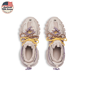 Zapatillas Deportivas de Mujer con Malla Transpirable, Cordones, Estilo Original de Lujo, Gruesas, para Caminar, Tendencia Balenciaga - Product Image 4