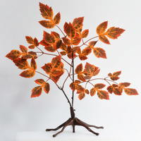 Daun Bunga Palsu Buatan yang Laris Manis untuk Dekorasi Pernikahan DIY, Centerpieces, Dekorasi Pesta, Karangan Bunga, dan Garland