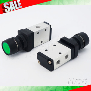 Vanne mécanique à 2 positions et 5 voies de la série M3, taille de port 1/4 po, vanne de réversal pour systèmes de contrôle industriels - Product Image 2