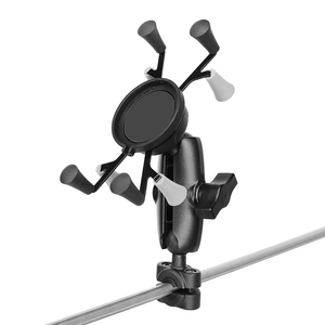 Support de téléphone flexible 2-en-1 VIN pour guidon, compatible avec la plupart des tailles de rail pour Ram Mount - Product Image 1