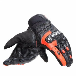 Gants courts Dainese Carbon 4 Noir Rouge Fluorescent XXL Gants de course - Product Image 1