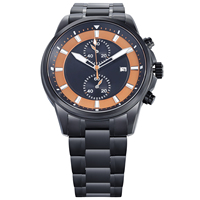 Montre-bracelet à quartz vintage multifonction pour homme, personnalisable en usine, avec chronographe, cadran lumineux, étanche, logo OEM