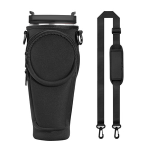 Dd2890 Neoprene du lịch chai nước Dây đeo túi đôi tay áo túi cho 40 oz Tumbler chủ cách nhiệt bảo vệ tàu sân bay - Product Image 5