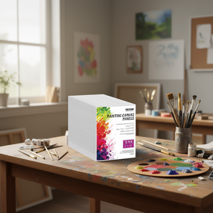 Panneaux de toile à peindre Vevor 8 x 10 pouces, lot de 72, fournitures artistiques en coton pour artistes et étudiants - Product Image 2