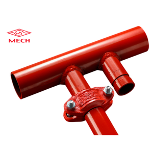 Tuyaux peints rouges de structure de lutte contre l'incendie d'acier au carbone d'ASTM A53 ERW de Jinan MECH - Product Image 4