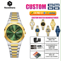 Montre à quartz pour femmes POEDAGAR 798, cadran unique avec chiffres arabes, revêtement haute dureté, bracelet en acier inoxydable miroir