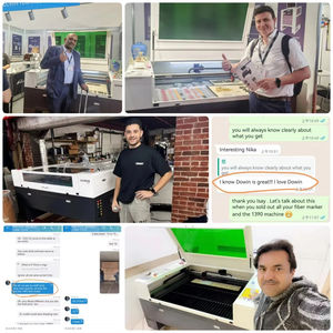 Machine de découpe laser CO2 CNC industrielle 1390 6090 pour panneaux de clôture, carreaux de céramique, bois, verre, feuilles d'acrylique - Prix - Product Image 6