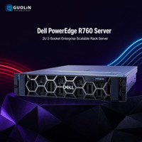 Serveur Dell PowerEdge R760 2U double processeur Intel testé et certifié avec 3 ans de garantie Qualité originale Serveur fiable