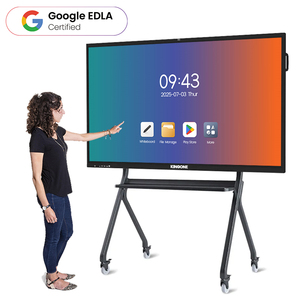 Kingone 65 85 100 inch LCD hiển thị màn hình cảm ứng TV màn hình phẳng 75 inch bảng tương tác kỹ thuật số bảng thông minh cho lớp học - Product Image 1