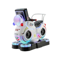 Dreamland Motocyclette d'amusement à pièces pour enfants monte sur la voiture MP5 machine de jeu de balançoire pour enfants