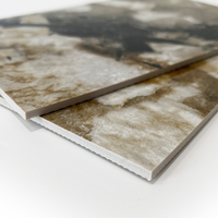 Mur de fond flexible imperméable décoration intérieure WPC bois bambou plastique panneaux de marbre