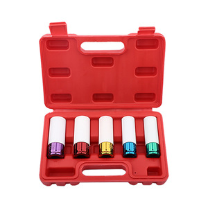 Tuosen - Llave de Protección para Cubo de Rueda, Cromada, de Cromo-Molibdeno, con Manga Extendida, Métrica, 19 mm, 21 mm, Herramienta de Reparación Automotriz - Product Image 3