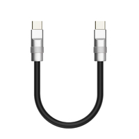 Cable de Carga Rápida USB-C a Tipo-C PD de 240W 5A con Núcleo de Cobre Puro y Revestimiento de Silicona para iPhone 17 y PC