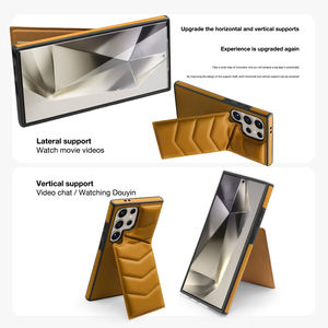 Funda de Cuero PU Magnética de Lujo para Negocios, Diseño Resistente a Impactos, Soporte Invisible, Porta Tarjetas - Product Image 6