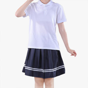 Camiseta Polo de Manga Corta para Niños, Color Sólido, con Solapa, Logotipo Personalizado Impreso, Estilo Casual y Versátil - Product Image 4