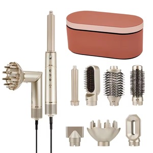 Secador de Pelo Plegable Multifuncional 7 en 1 con Iones Negativos Anti Frizz 200M, Reparador de Cabello Dañado - Product Image 1