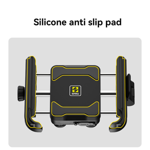 <span class=keywords><strong>Support</strong></span> de téléphone réglable en alliage d'aluminium SMNU pour équipement de cyclisme, <span class=keywords><strong>support</strong></span> de navigation fixe pour moto - Product Image 2