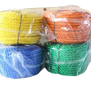Corde de pêche en PP torsadée à 3 brins, corde en nylon et polyéthylène pour la pêche et les usages marins - Product Image 1