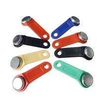High Durability Stainless Steel DS1973 Access Control Cards with 4KB Memory IButton Keys for Secure Access