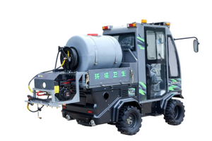 Nueva barredora de pisos eléctrica de alta calidad con motor de cuatro ruedas, máquina de limpieza multifuncional con arranque eléctrico - Product Image 3