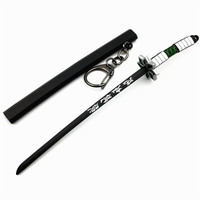 Porte-clés de Cosplay, accessoires thème Anime japonais, démon Slayer, Kimetsu no Yaiba, modèle d'arme, jouet Anime, cadeaux, livraison directe, 15CM