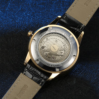 Reloj Mecánico Miyota Personalizado para Hombre, Estilo Simple, Caja de Acero Inoxidable, Manecillas Superluminosas, Correa de Cuero, Automático