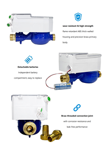 Medidor de Agua Inteligente STS con Diseño Recto, de Cobre, Prepago, con Código, Operación por Teclado, IP68 para un Uso Conveniente, Protección IP68 - Product Image 6