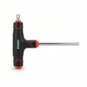 Fervi <b>Torx</b> Key With Plastic Handle 10mm L1 L2 L3 Length - Product Image 2