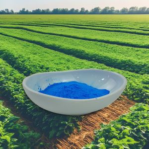 EDTA Cu 14,5% Chela tierter Kupfermist Organisches schnell lösliches blaues Pulver, wasser löslich für Kulturen, Landwirtschaft und Biochemie - Product Image 5