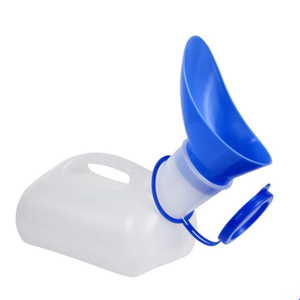 Factory Wholesale Plastic Toilet Unisex Funnel <strong>Urine</strong> Container Portable Pee Urinal <strong>Bottle</strong> - Product Image 1