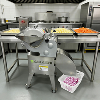 Automatische groente-, aardappel-, wortel-, ui-, tomaat-, kokosnoot- en mango-snijmachine