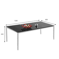 Matériaux standard d'usine Table à café et à thé Utilisation de bureau Meubles de table centrale pour la maison