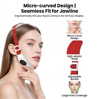 Appareil OEM Électrique Anti Double-Menton, Réducteur de Double-Menton, Machine à Vibrations Micro-Courant, Masseur Facial Liftant en V pour Peau Relâchée
