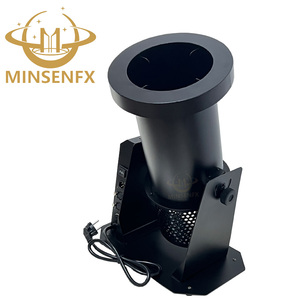 Minsenfx 1500W Điện sắt Confetti Máy DMX + Kỹ thuật số + điều khiển từ xa đám cưới hiển thị sân khấu Confetti pháo Blower - Product Image 2