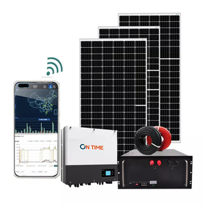 ระบบโซลาร์เซลล์ออฟกริดสำหรับบ้าน 4kw 3kw 5kw 10000w 25kw 40kw 10kva 50kva ชุดอุปกรณ์ครบชุด พร้อมแผงโซลาร์เซลล์ความจุสูง 500w แบบโมโนคริสตัลไลน์ - Product Image 5