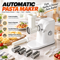 Machine à pâtes électrique portable et légère, machine à nouilles automatique, appareil de cuisine domestique, formes de pâtes multiples, OEM ODM personnalisé