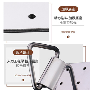 ห่วงเหล็กสแตนเลส Nrh Nahui รุ่น D Ring Buckle 304 สำหรับทำหูจับกล่องไม้ - Product Image 2