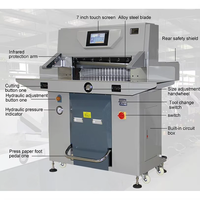 Guillotina Eléctrica para Papel 6710PX, Máquina de Corte Hidráulica CNC para Impresión Industrial, Recorte de Libros y Uso Comercial
