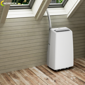 Nuevo Aire Acondicionado Portátil Split 2025 de 12000 BTU con Función de Refrigeración y Calefacción, Alimentación Eléctrica para Uso en Hoteles y Hogares Yfg-12h/fc - Product Image 1