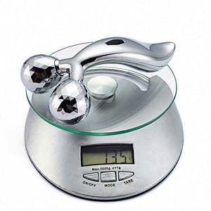 Levage v forme points d'acupuncture <span class=keywords><strong>aiguille</strong></span> massage doré visage rouleau masseur - Product Image 5