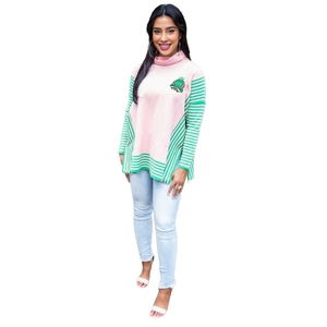 Maglione <span class=keywords><strong>donna</strong></span> <span class=keywords><strong>donna</strong></span> con Logo personalizzato <span class=keywords><strong>Cardigan</strong></span> lavorato a maglia con scollo a V da <span class=keywords><strong>donna</strong></span> <span class=keywords><strong>rosa</strong></span> verde - Product Image 3