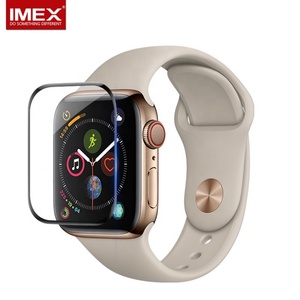 Protector de Pantalla de Vidrio Templado 9H Antirrayaduras de Cobertura Total para Apple Watch Series 4 5 6 7 8 9 10 de 38 41 42 40 mm/44 mm - Product Image 1
