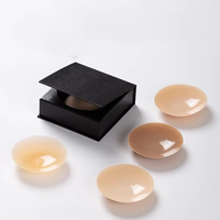Cache-tétons en silicone sexy pour femmes, réutilisables, invisibles, sans couture, lavables, adhésifs, imperméables, pour lingerie de mariage et dos nu