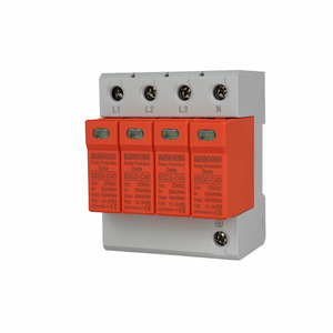 AC 275V 20KA 40KA 50/60Hz Dispositivo de protección contra sobretensiones trifásico T2 Clase <span class=keywords><strong>2</strong></span> Pararrayos Energía SPD - Product Image 6